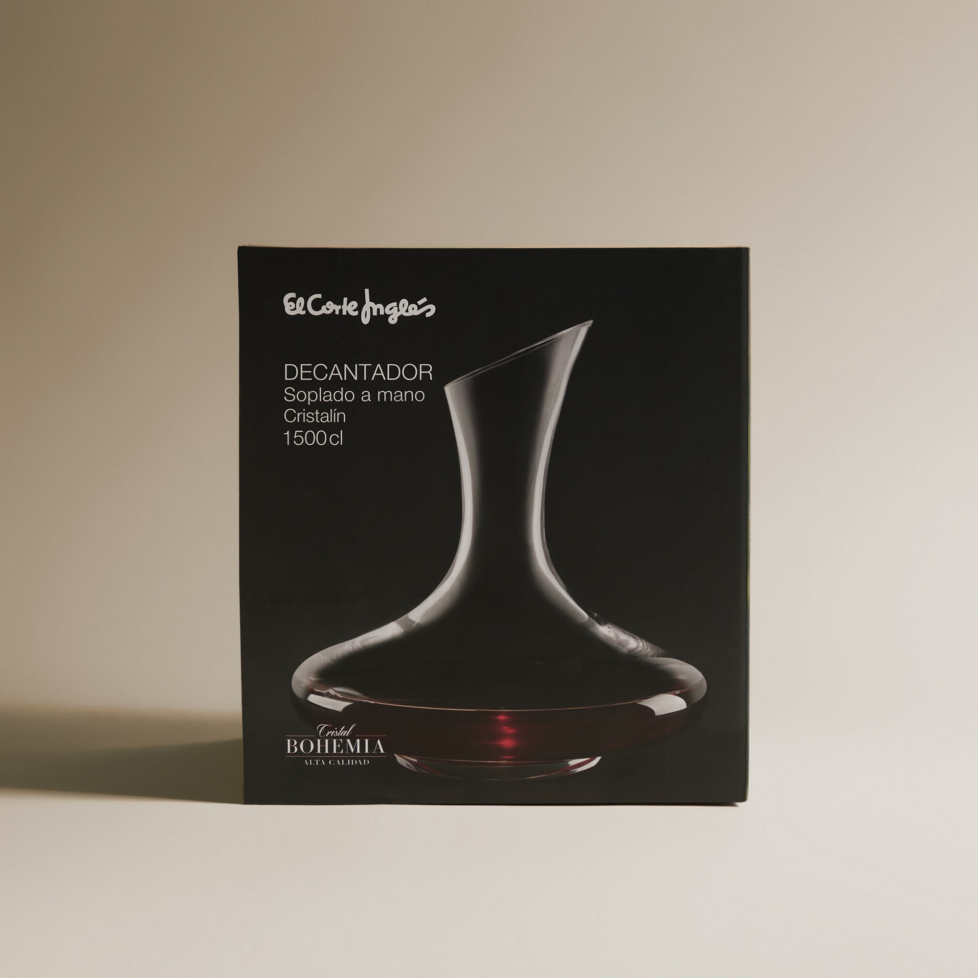 Decantador El Corte Inglés Transparente-3