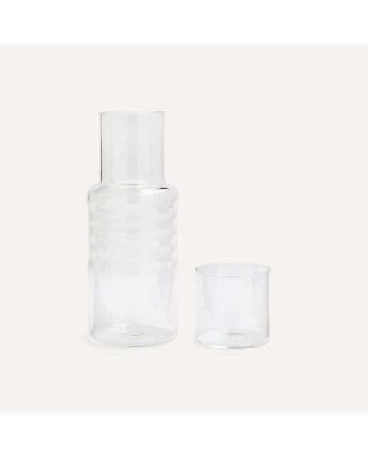 Conjunto de noite com garrafa e copo Room - El Corte Inglés Transparente-2