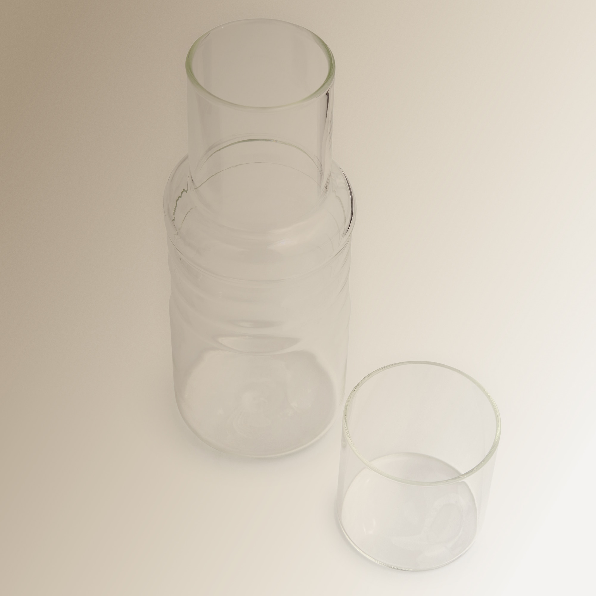 Conjunto de noite com garrafa e copo Room - El Corte Inglés Transparente-4