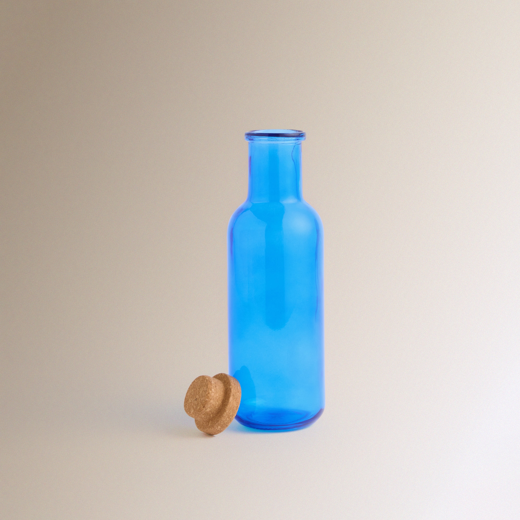 Botella de agua de vidrio Hita Azul-2