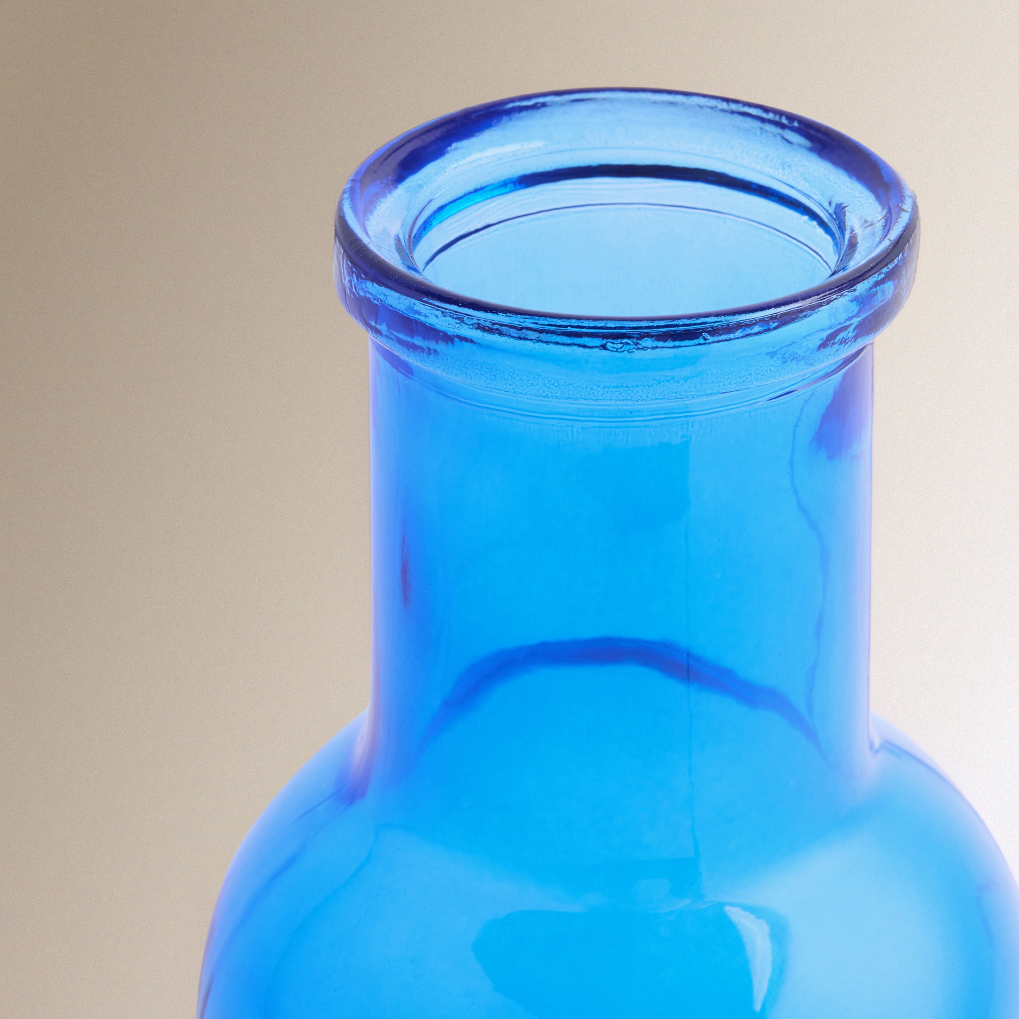 Botella de agua de vidrio Hita Azul-3