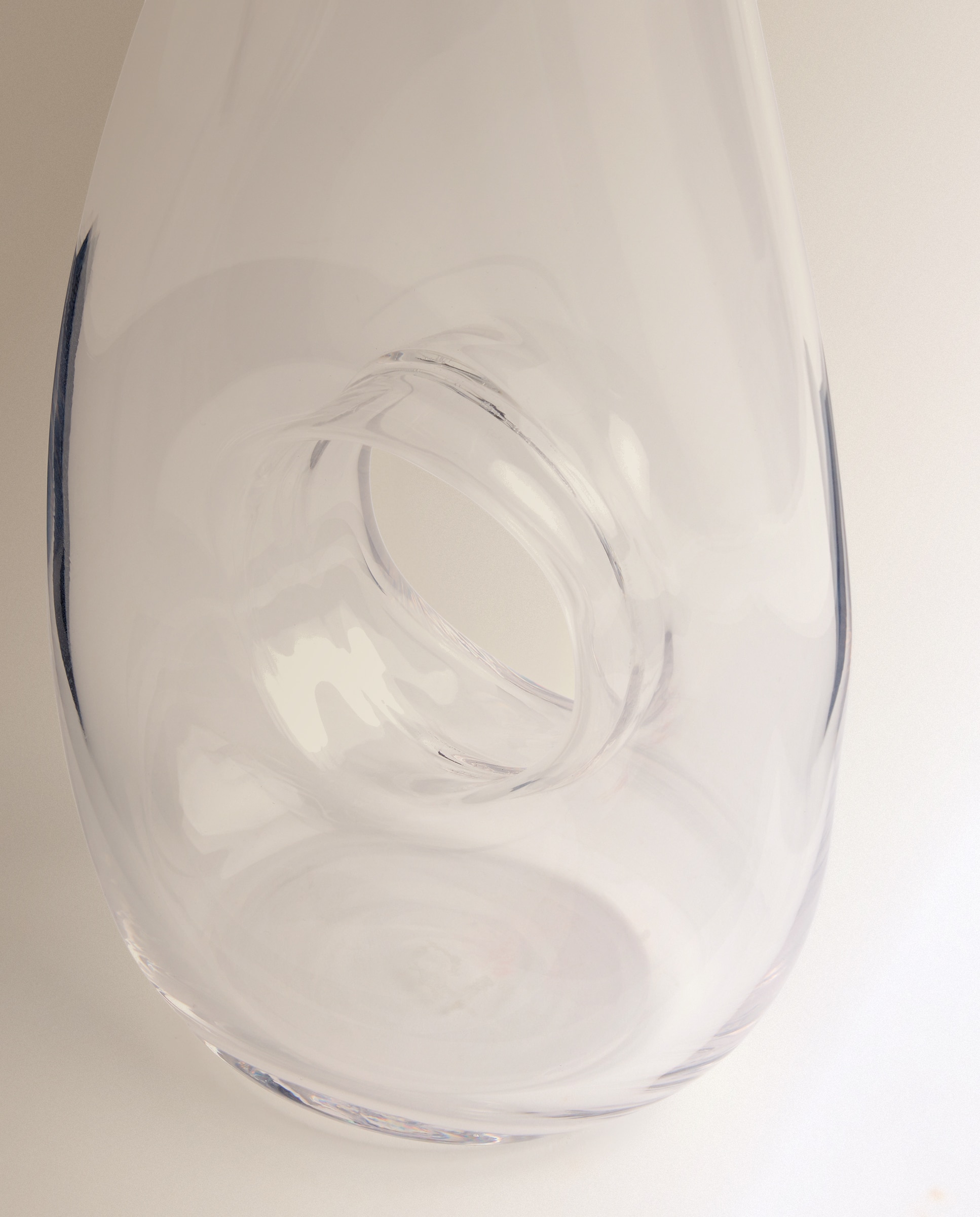 Jarra de cristal soplado artesanalmente Zahara - Transparente Transparente-3