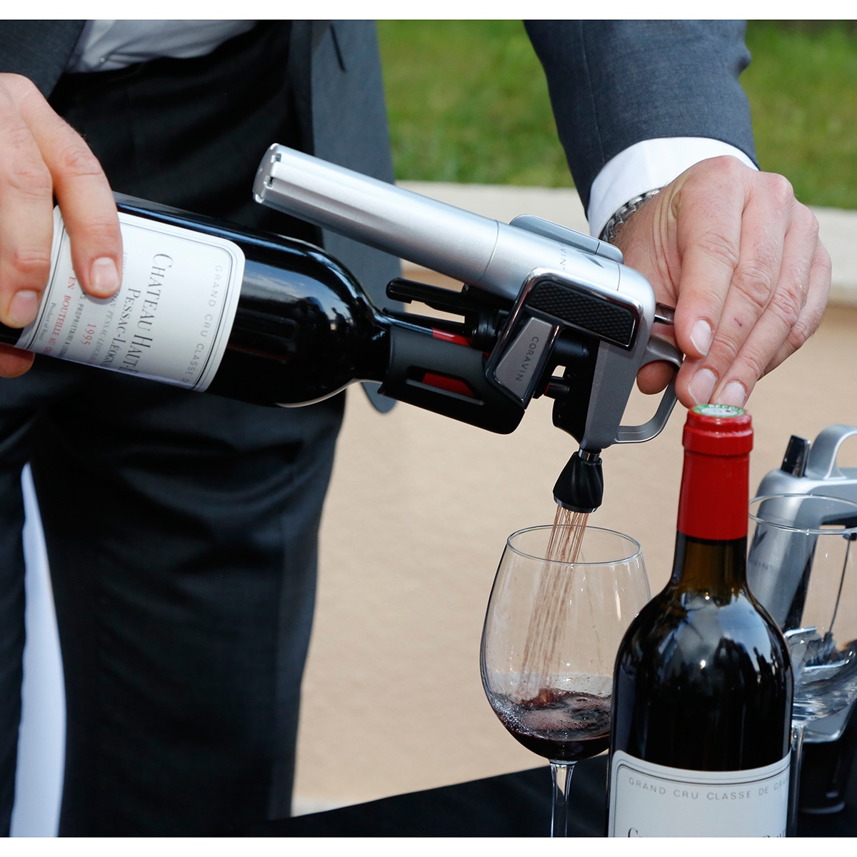 Aireador de vino Coravin - Negro Negro-9