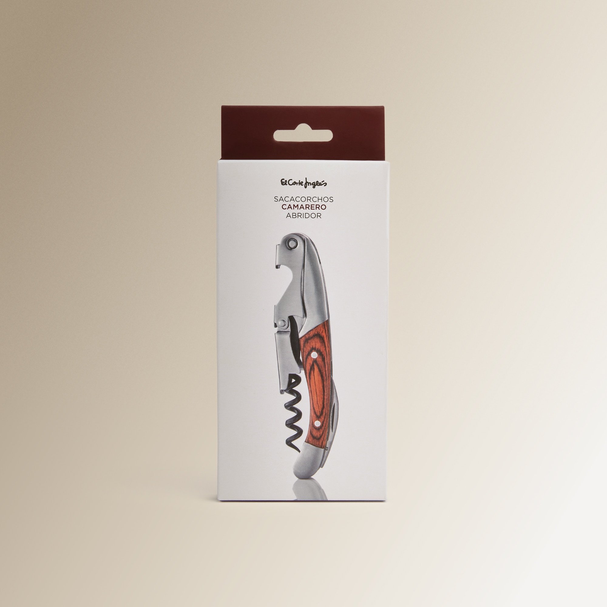 Saca-rolhas de empregado de mesa Vinobile Castanho-5