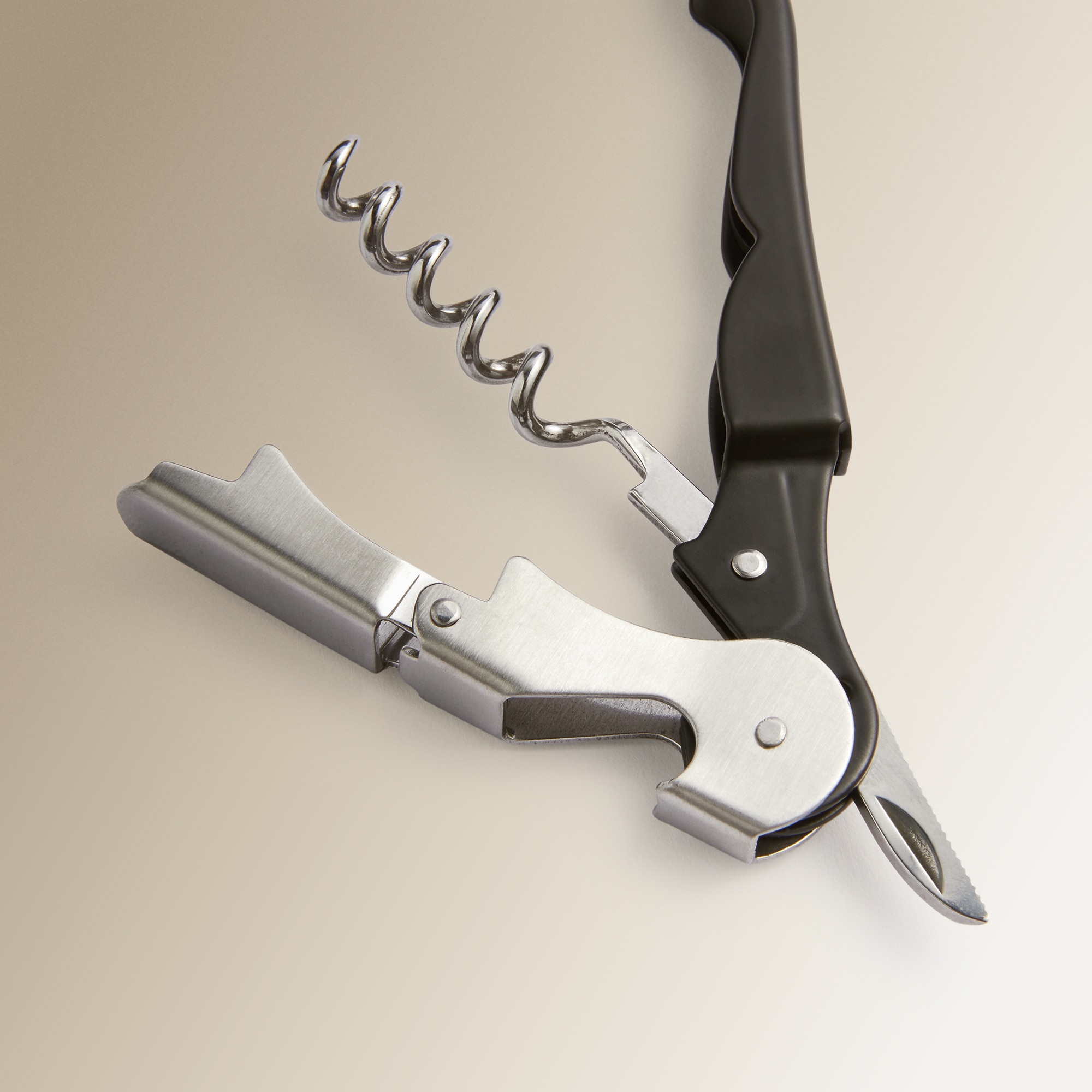 Saca-rolhas de Empregado de Mesa Pop El Corte Inglés Preto-3