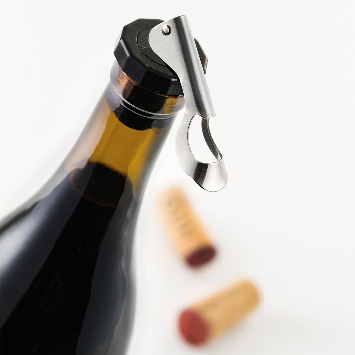 Juego dos tapones de botella vacío Vinobile El Corte Inglés Negro-2
