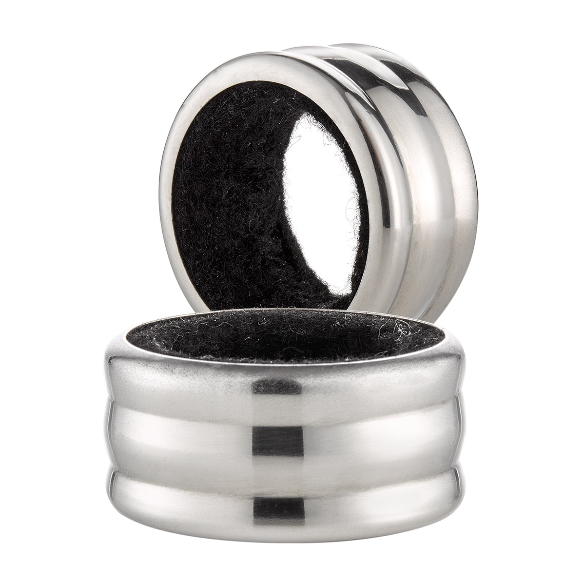 Conjunto de dois aros anti gotas Vinobile Aço-1