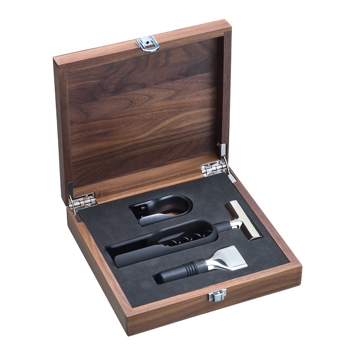 Conjunto de vinho de 3 peças Sommelier WMF Aço-2