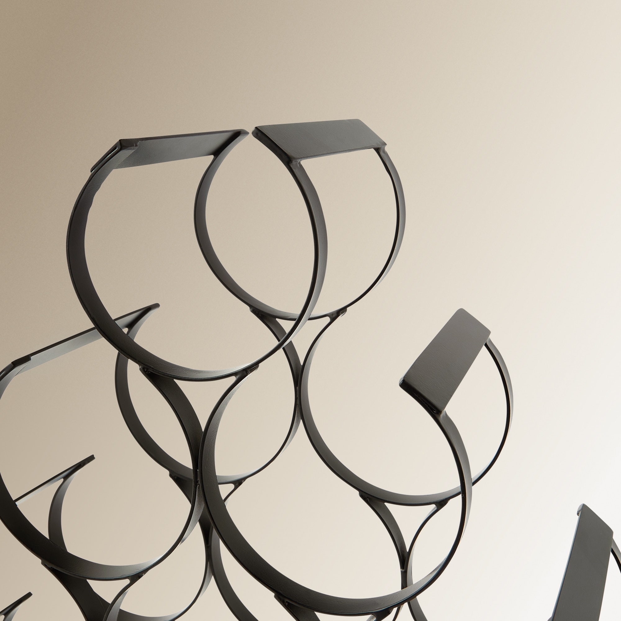 Garrafeira para 10 garrafas Haro Preto-3