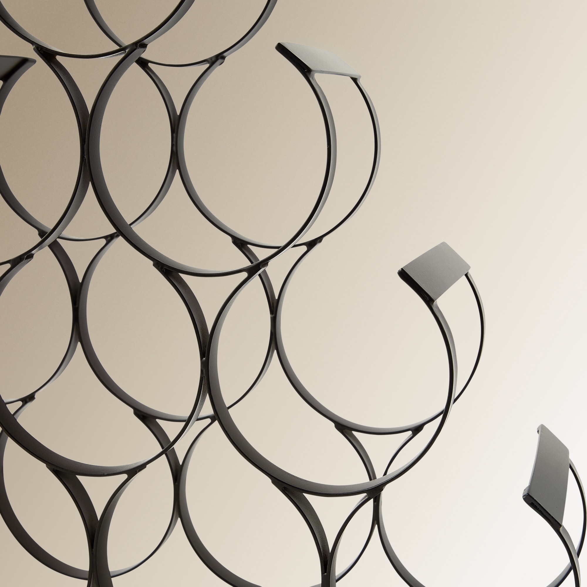 Garrafeira para 10 garrafas Haro Preto-4