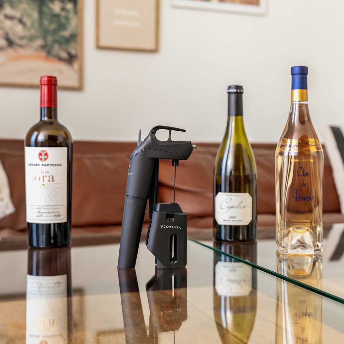 Sistema de Preservação do Vinho em Cápsulas de Gás Three + Preto-14