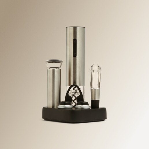 Set Premium 6 accesorios de vino + base Vinobile El Corte Inglés