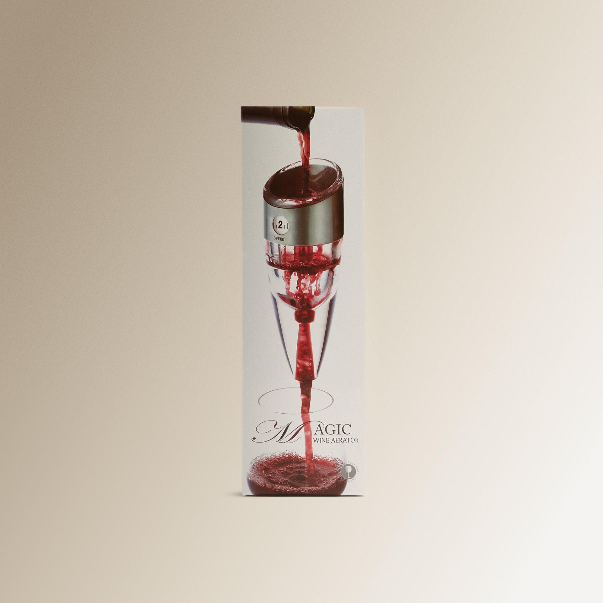 Arejador de Vinho com Suporte Vinobile Preto-5