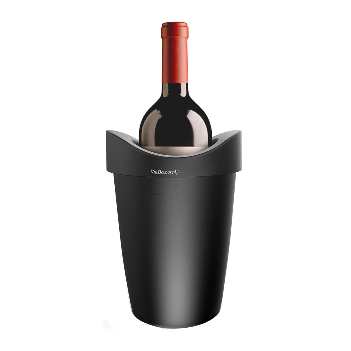 Balde de Gelo com Capa Refrigeradora Find It Preto-7