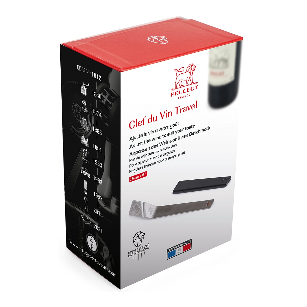 Chave de Vinho Clef du Vin Aço-2