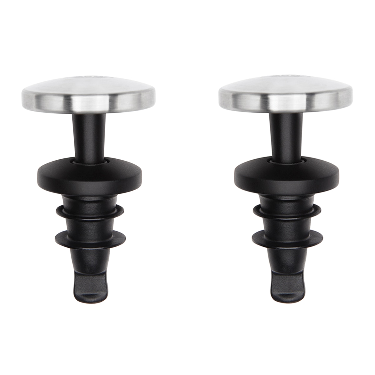 Imagem 0 de Conjunto de 2 Tampas Herméticas para Vinho