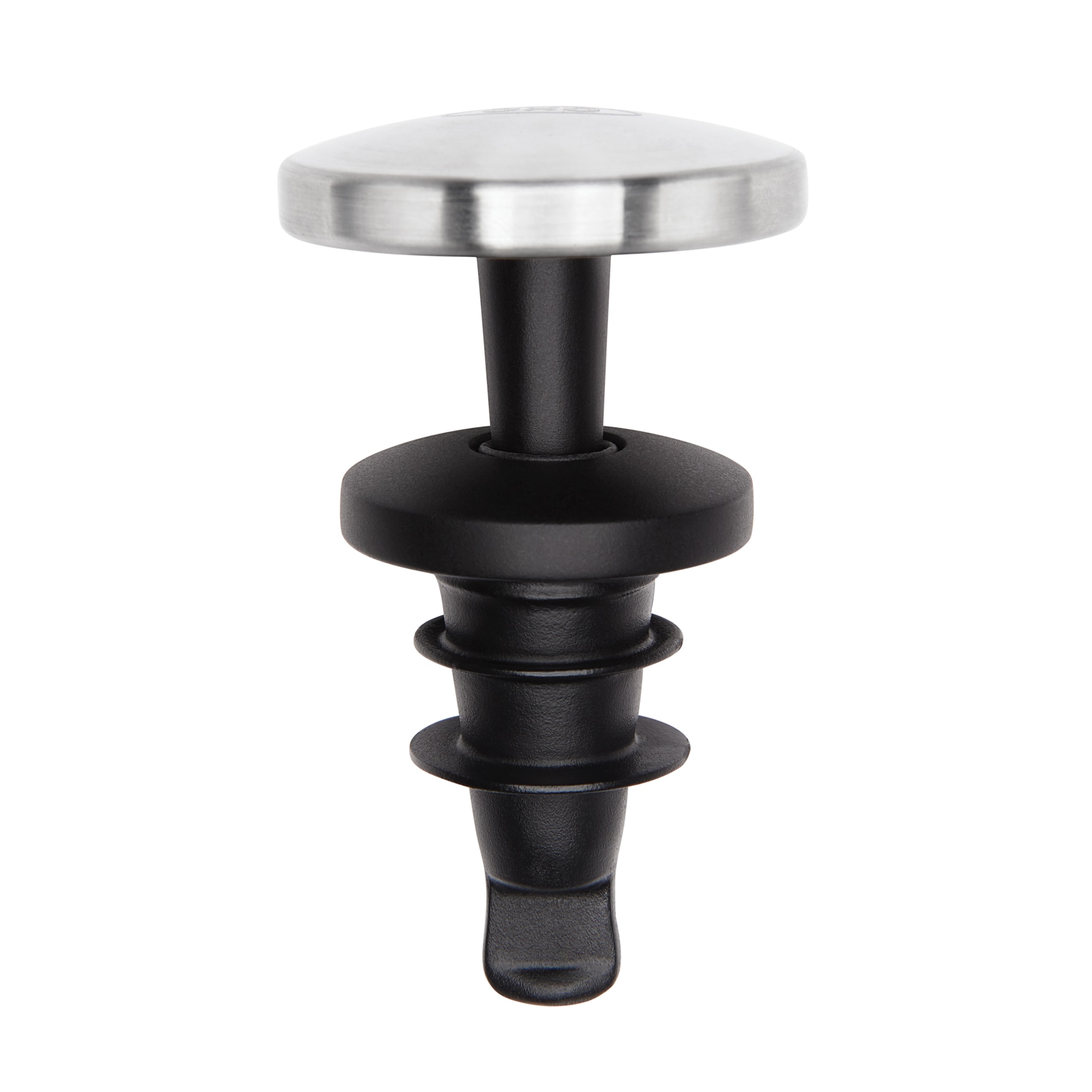 Conjunto de 2 Tampas Herméticas para Vinho Preto-2