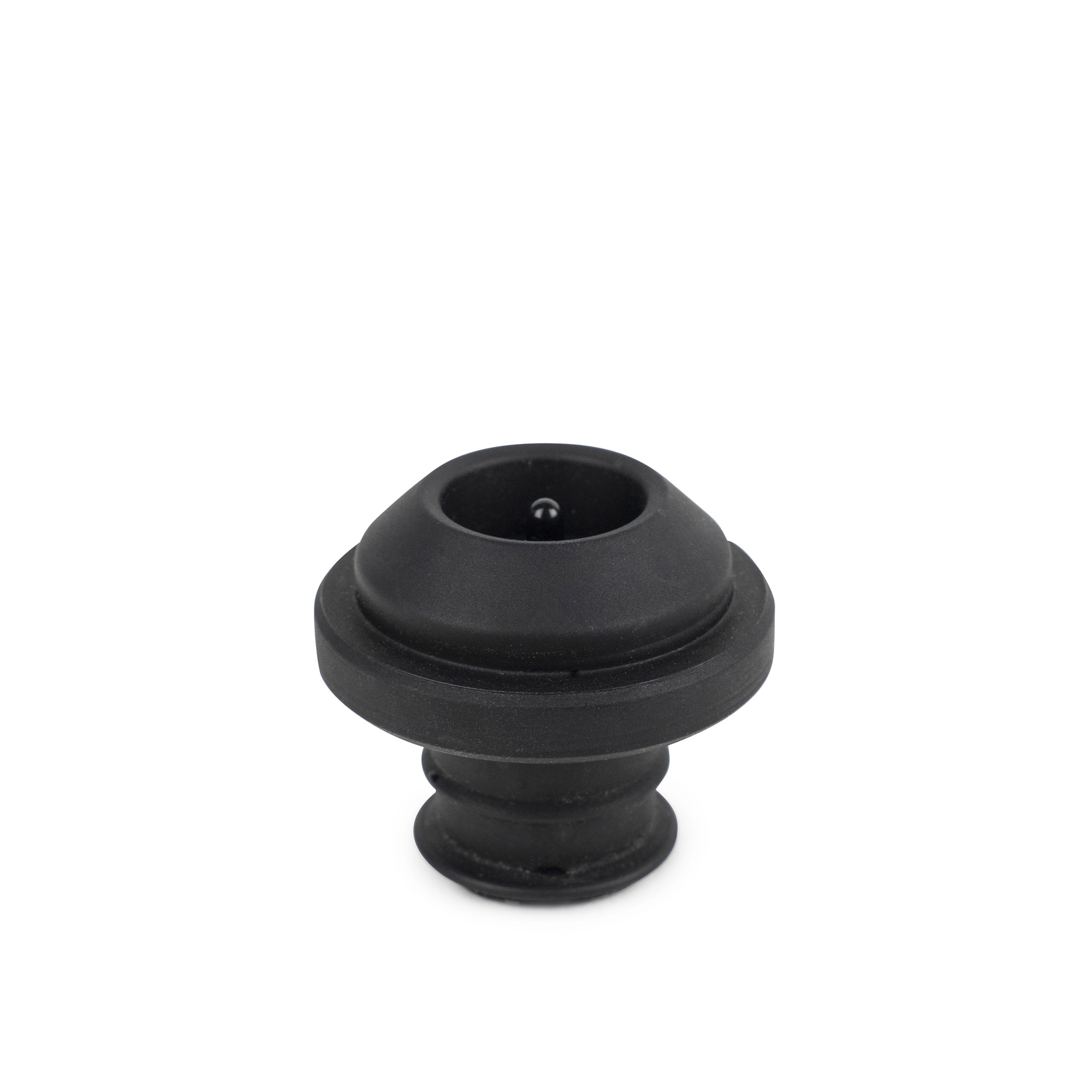 Conjunto de 4 Tampas de Vácuo para Vinho Preserve Preto-2