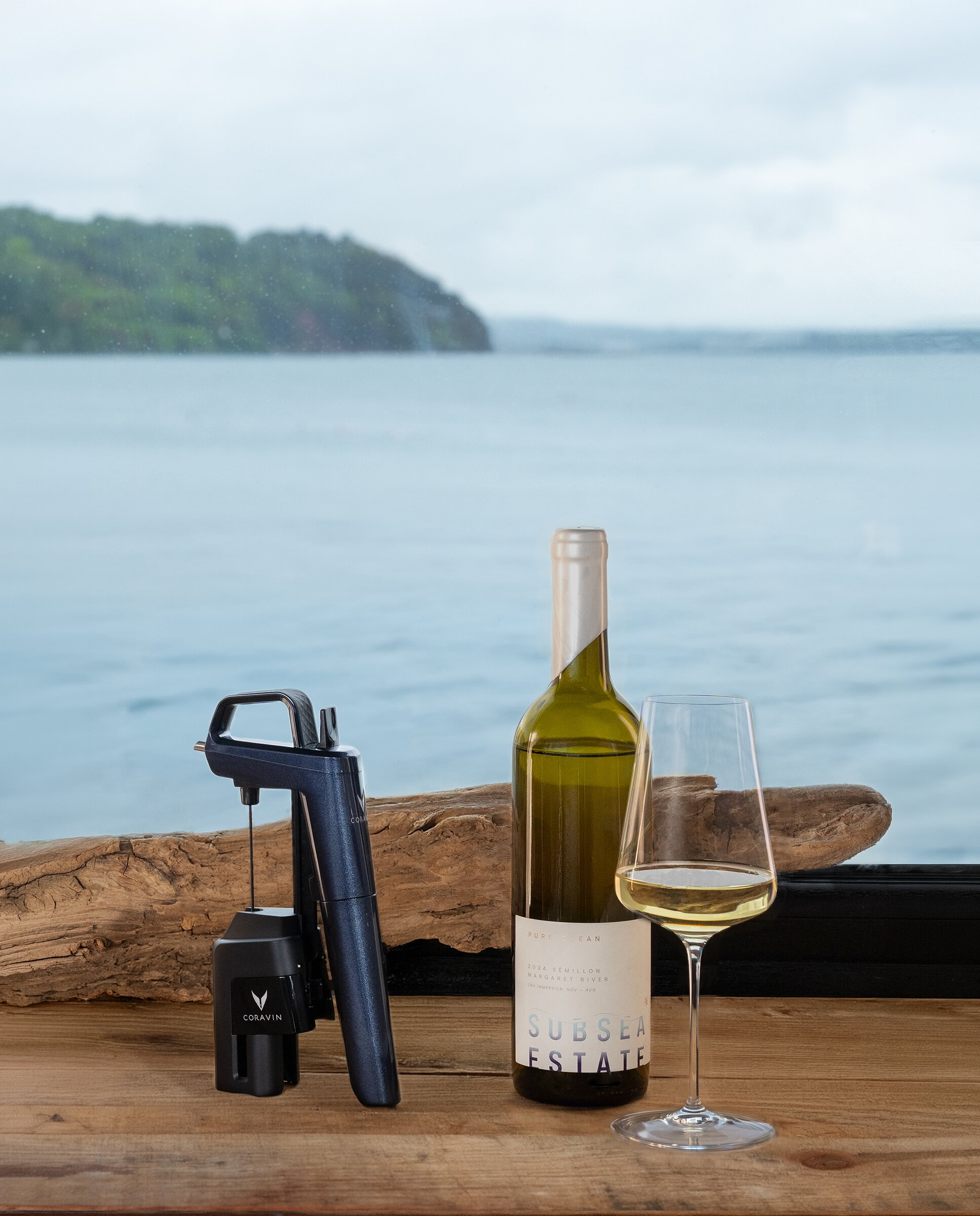Set conservación de vino 12 piezas Six + Coravin - Azul oscuro Azul oscuro-11
