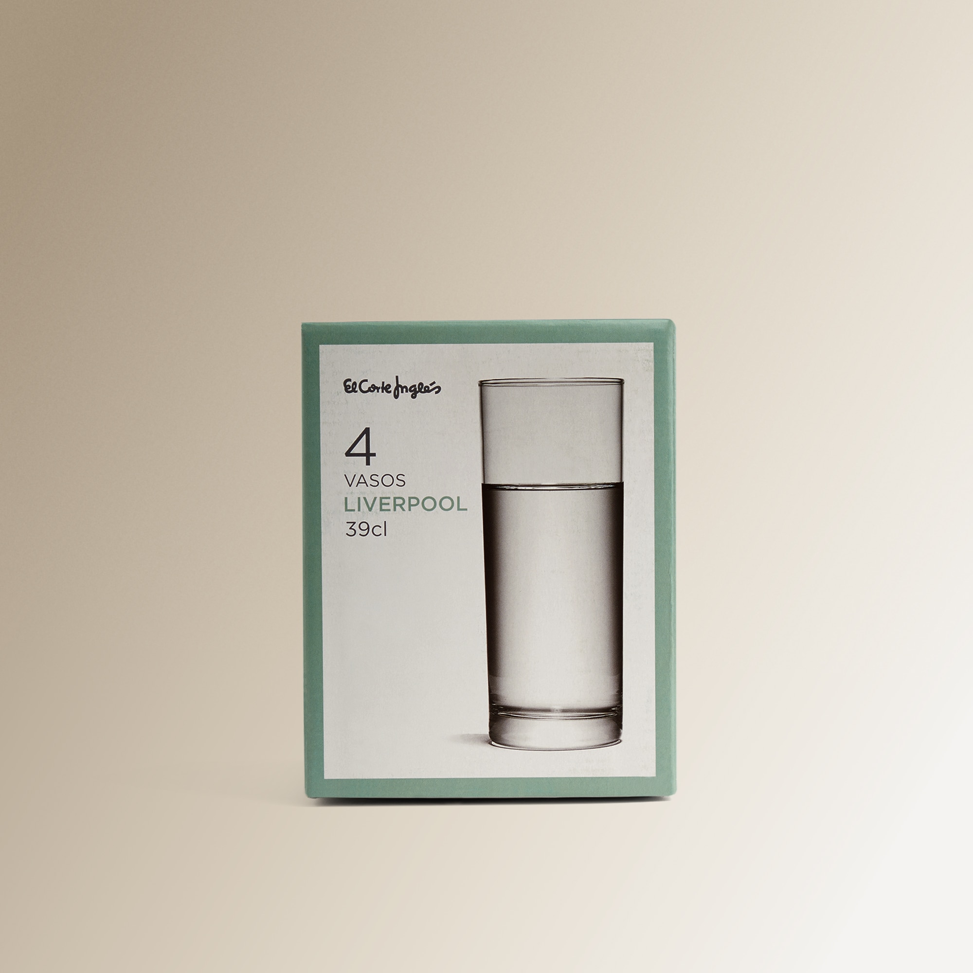 Conjunto de 4 Copos Altos Liverpool Transparente-4