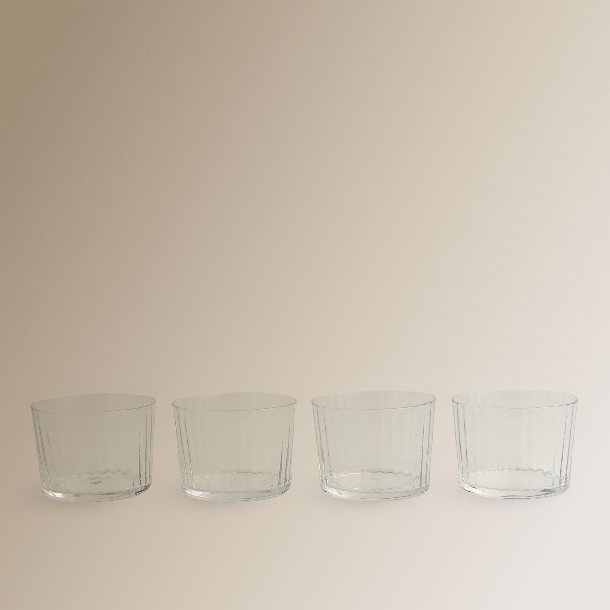 Conjunto de 4 Copos Pequenos Lucca Transparente-1