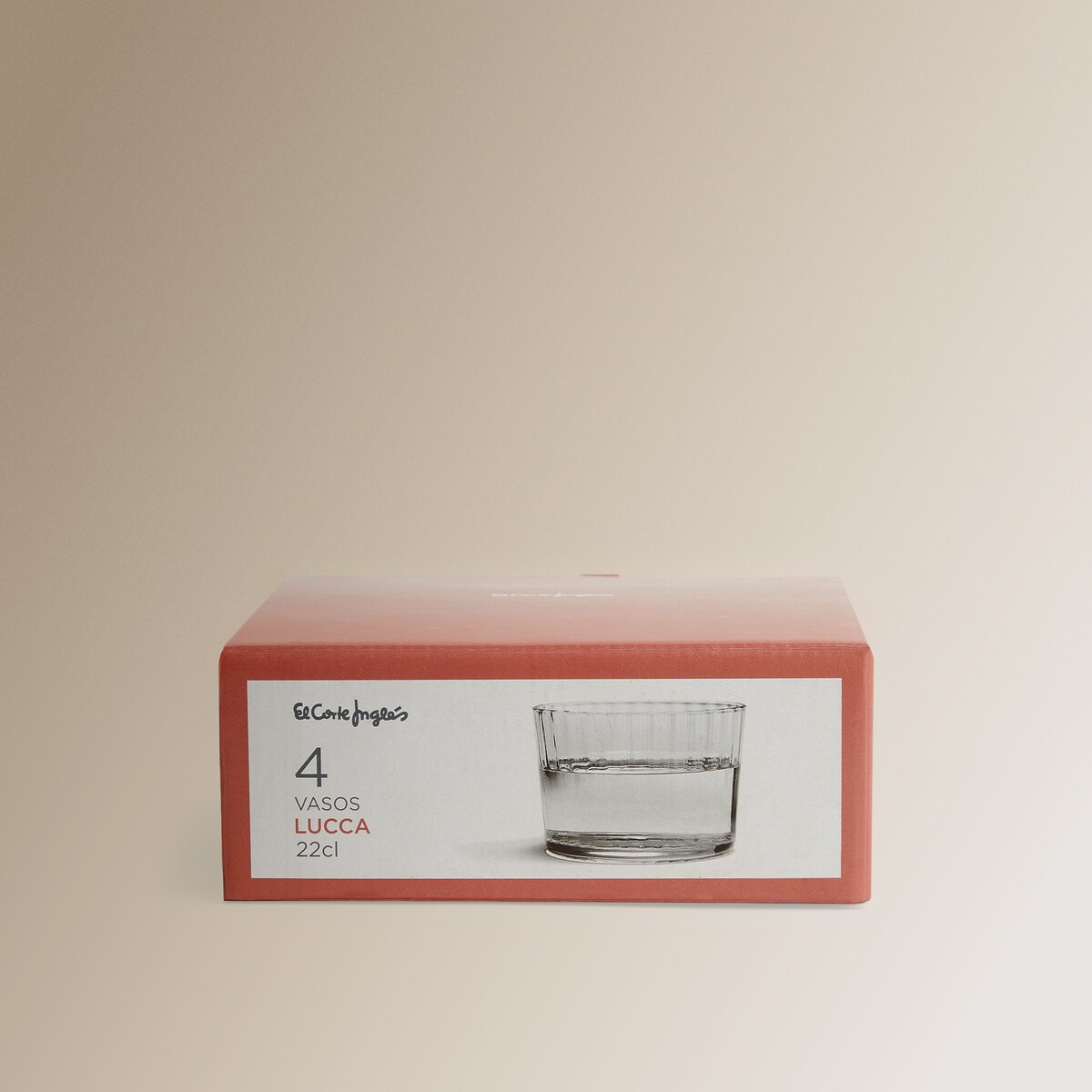 Conjunto de 4 Copos Pequenos Lucca Transparente-3