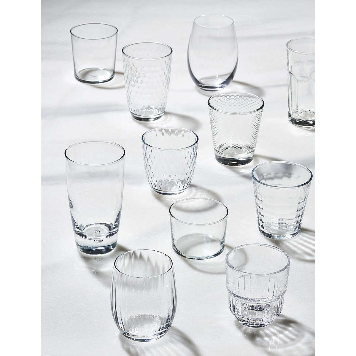 Conjunto de 6 copos de refresco Florência Transparente-3