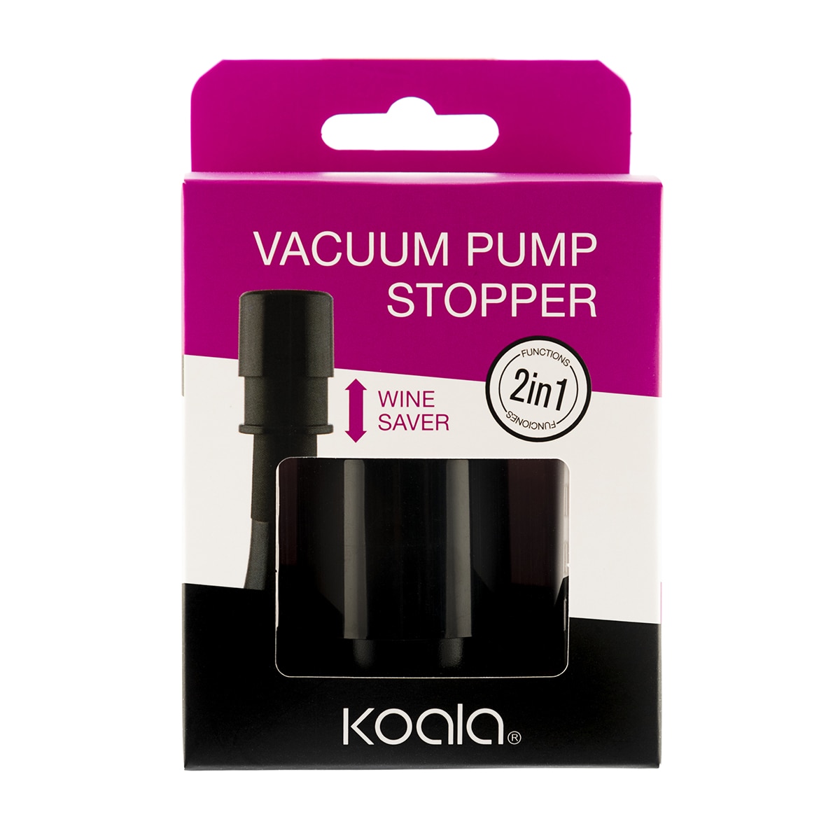Bomba de vacío Koala Negro-3