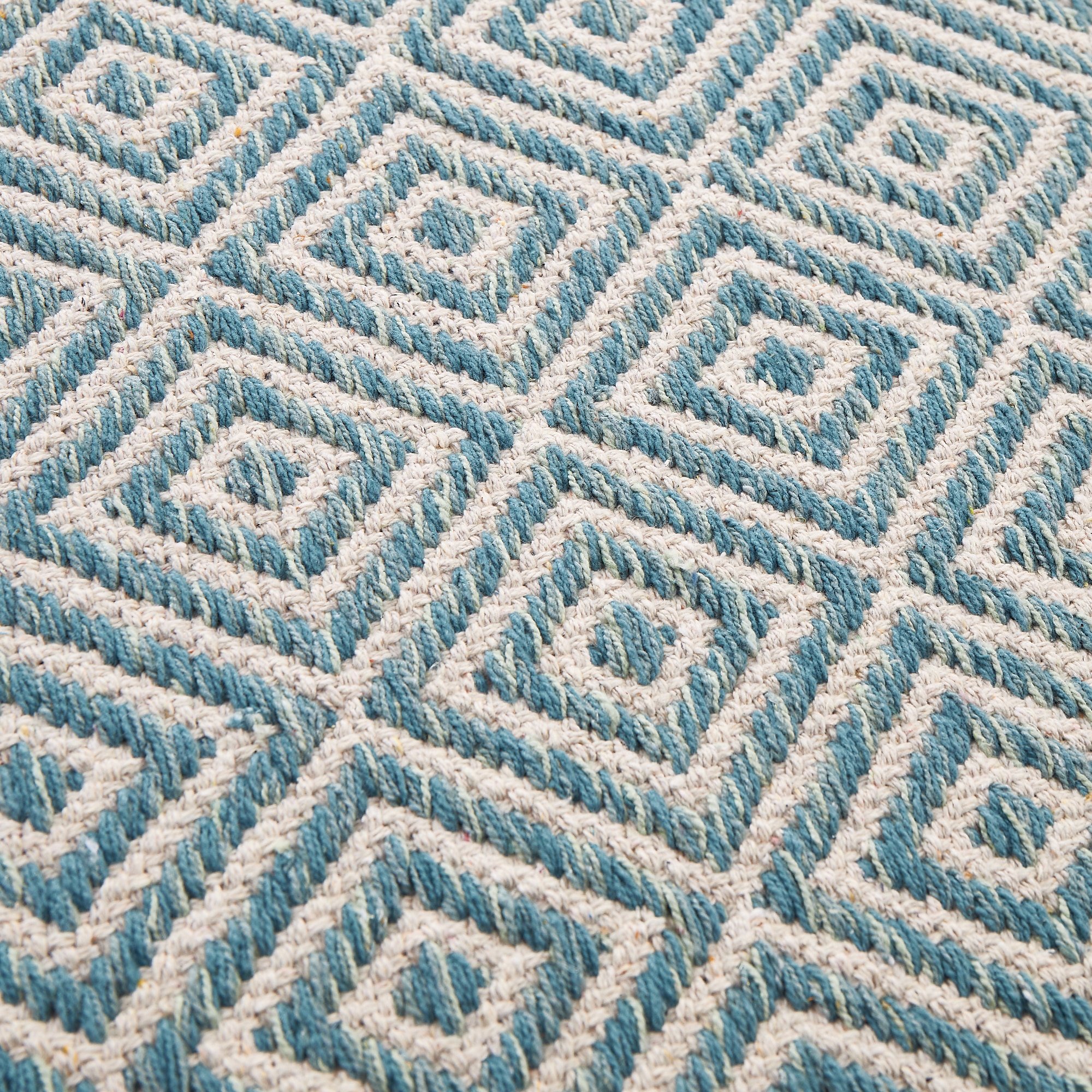 Imagen 3 de Alfombra Dhurri Eyasi El Corte Inglés - Menta 60 x 120 cm Menta
