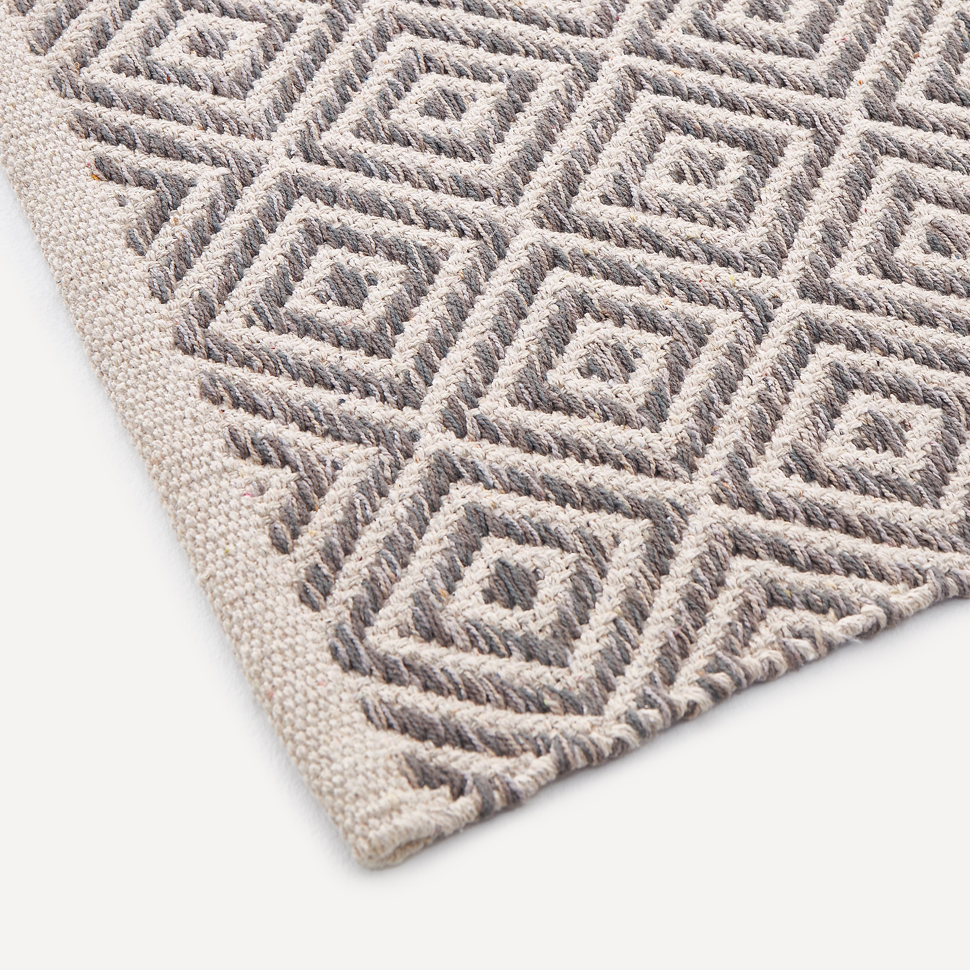 Alfombra Dhurri Eyasi El Corte Inglés - Gris 200 x 300 cm Gris-2