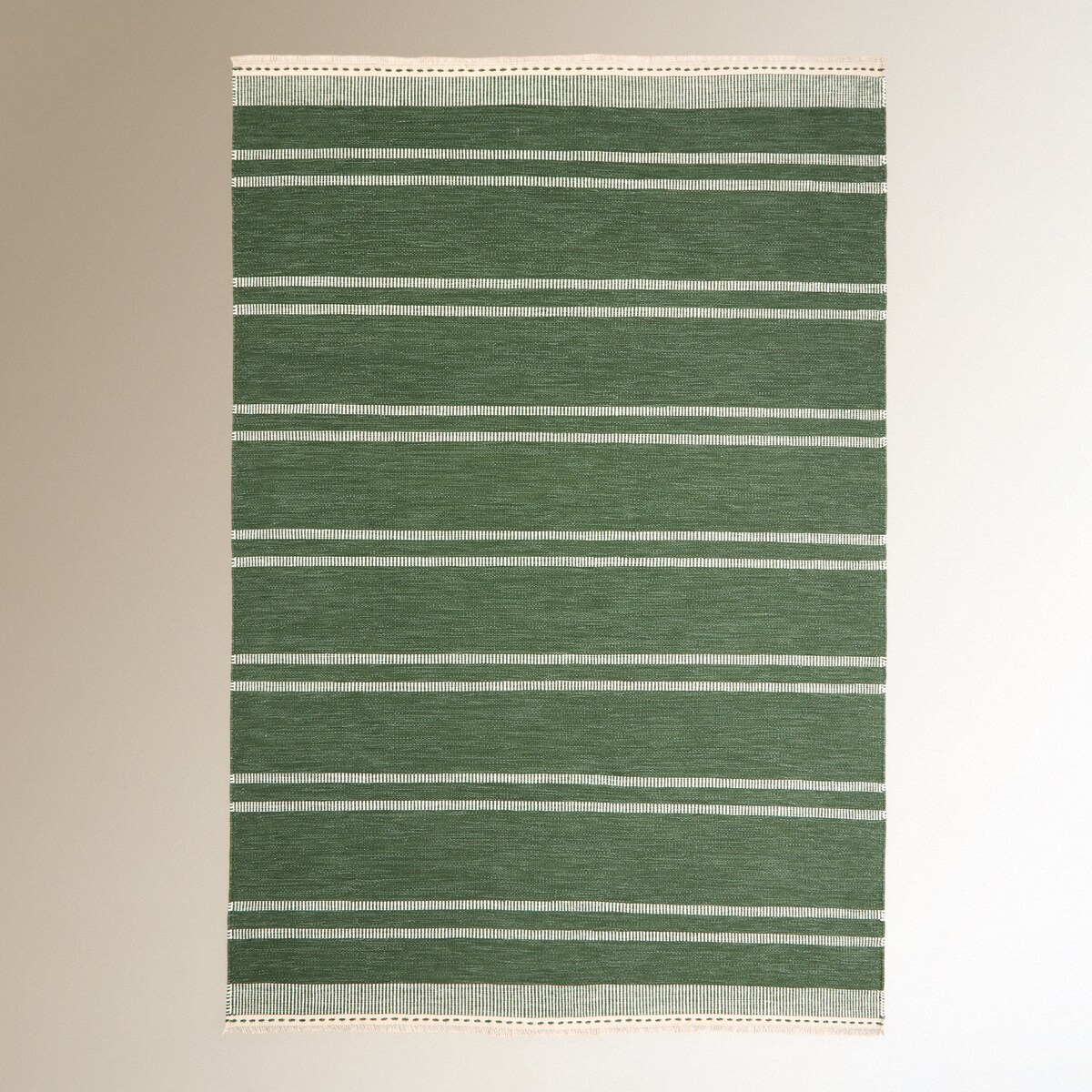 Tapete de Corredor Dhurri Line Verde-2