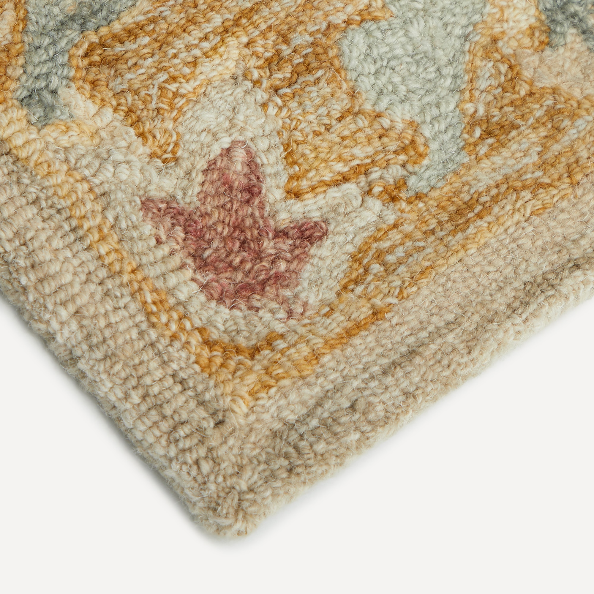 Tapete tecido à mão Bogaz Verde-2