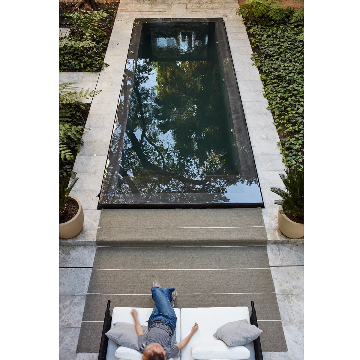 Tapete de PVC Fini Pedra-5