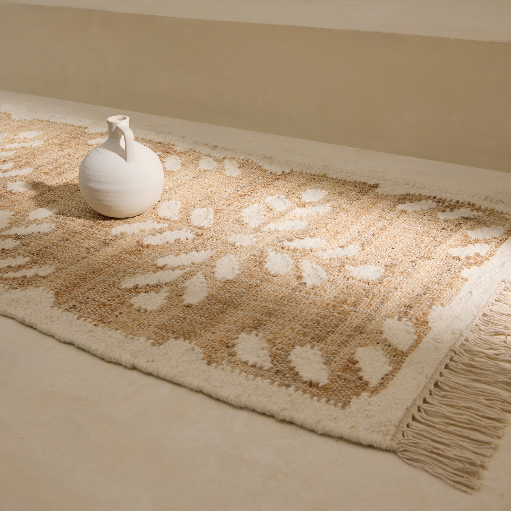 Tapete de Juta Alanda Cru-1