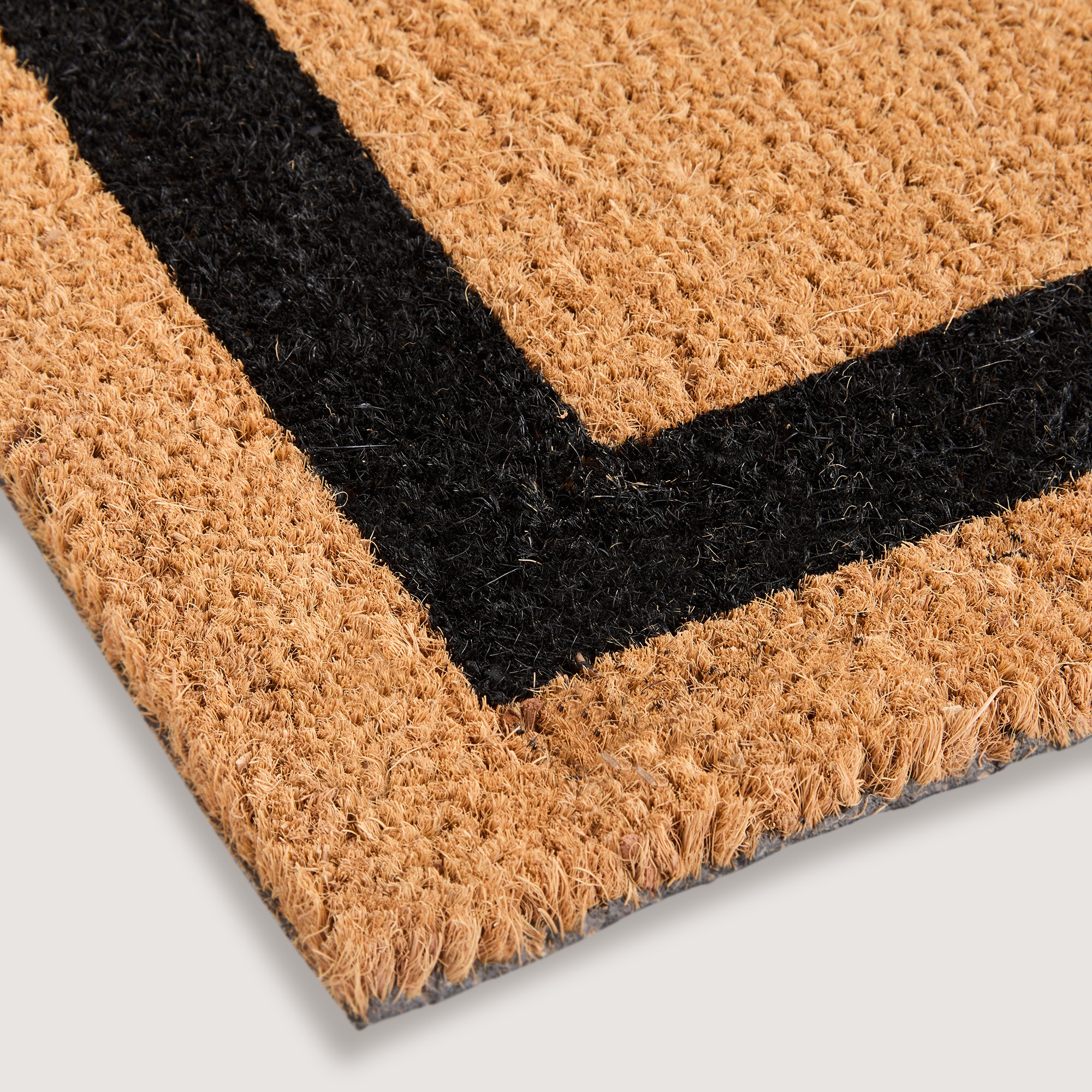 Felpudo Greca El Corte Inglés - Negro 40 x 70 cm Negro-2