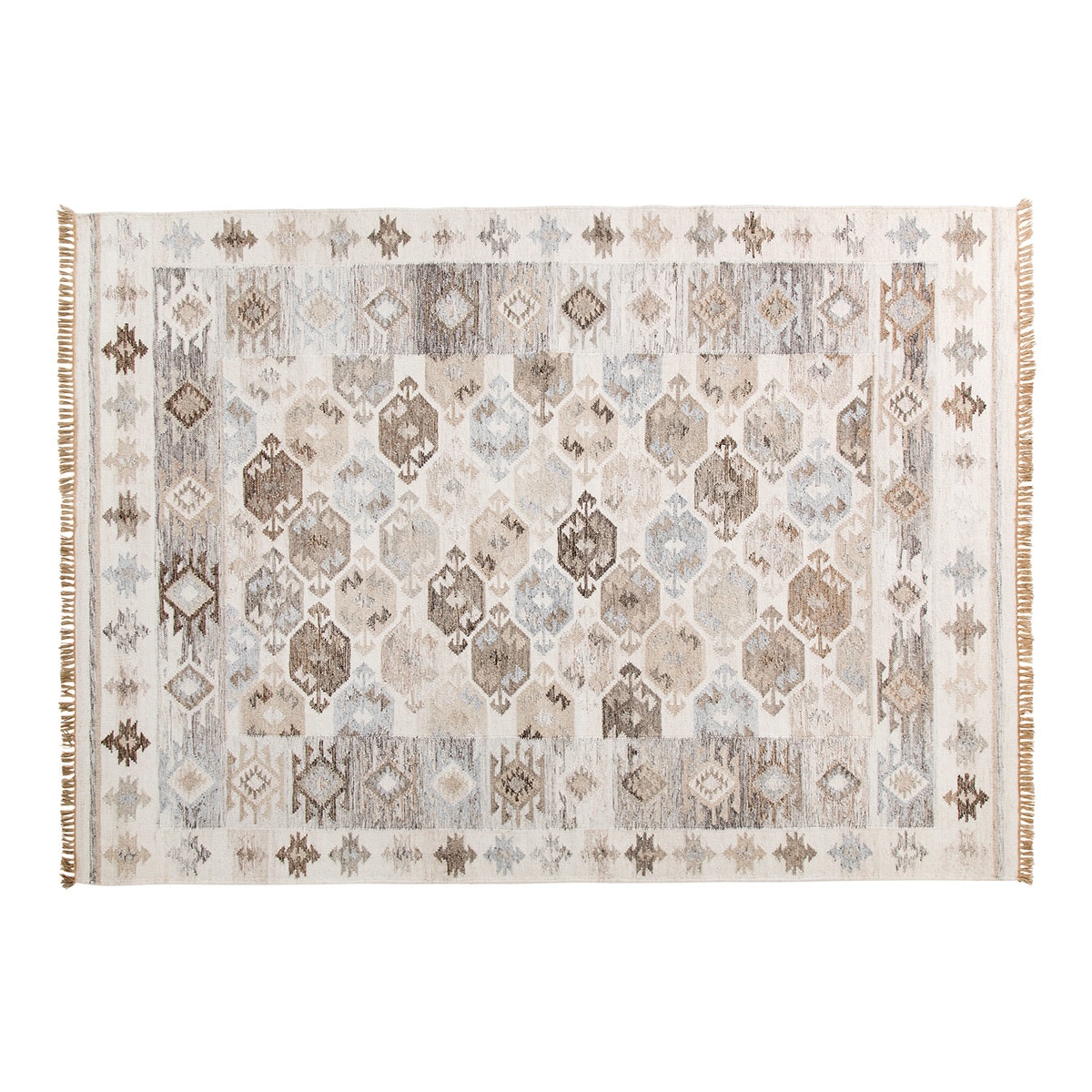 Imagem 0 de Tapete kilim de lã Sinaloa El Corte Inglés