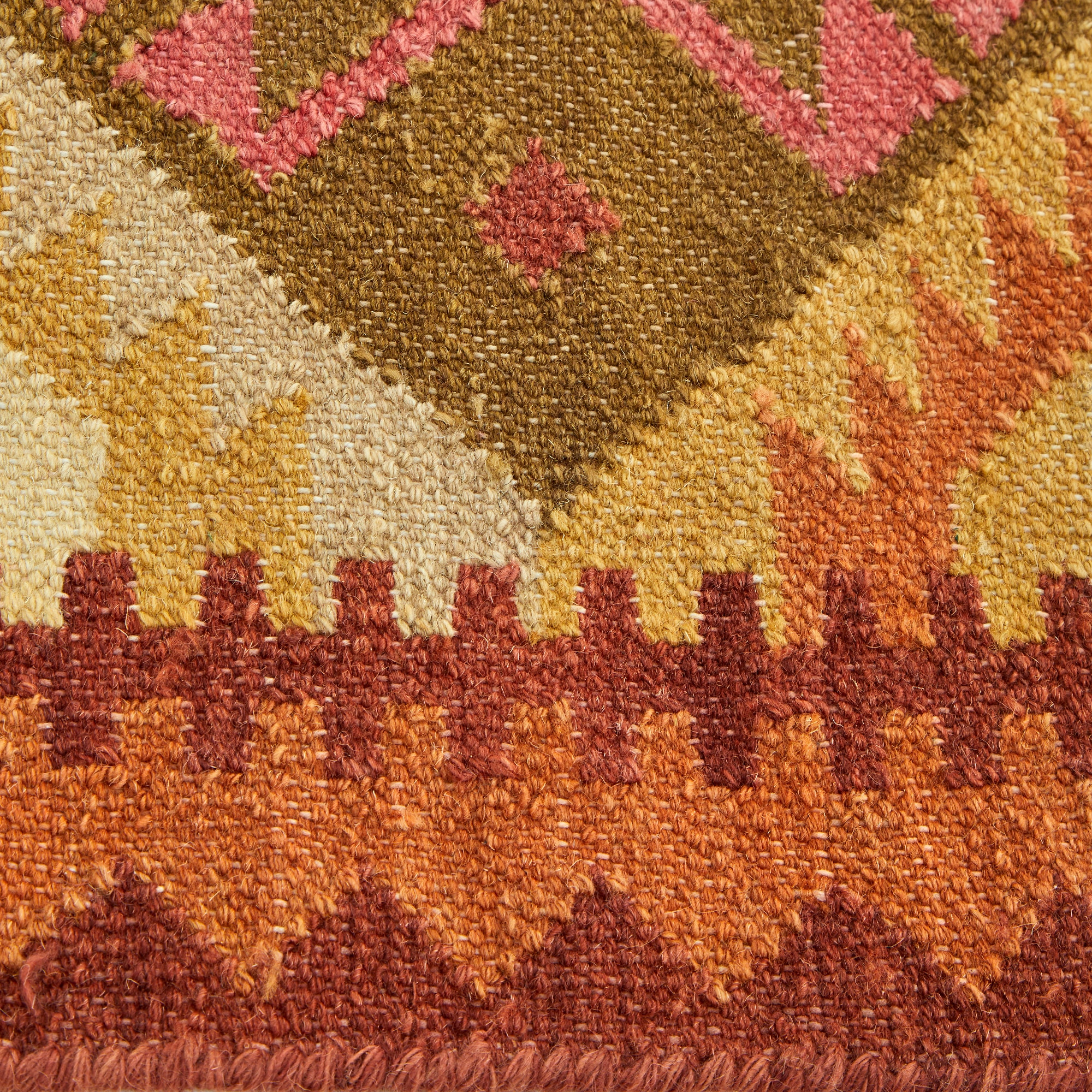 Tapete Kilim de lã Abakán Multicolor-3