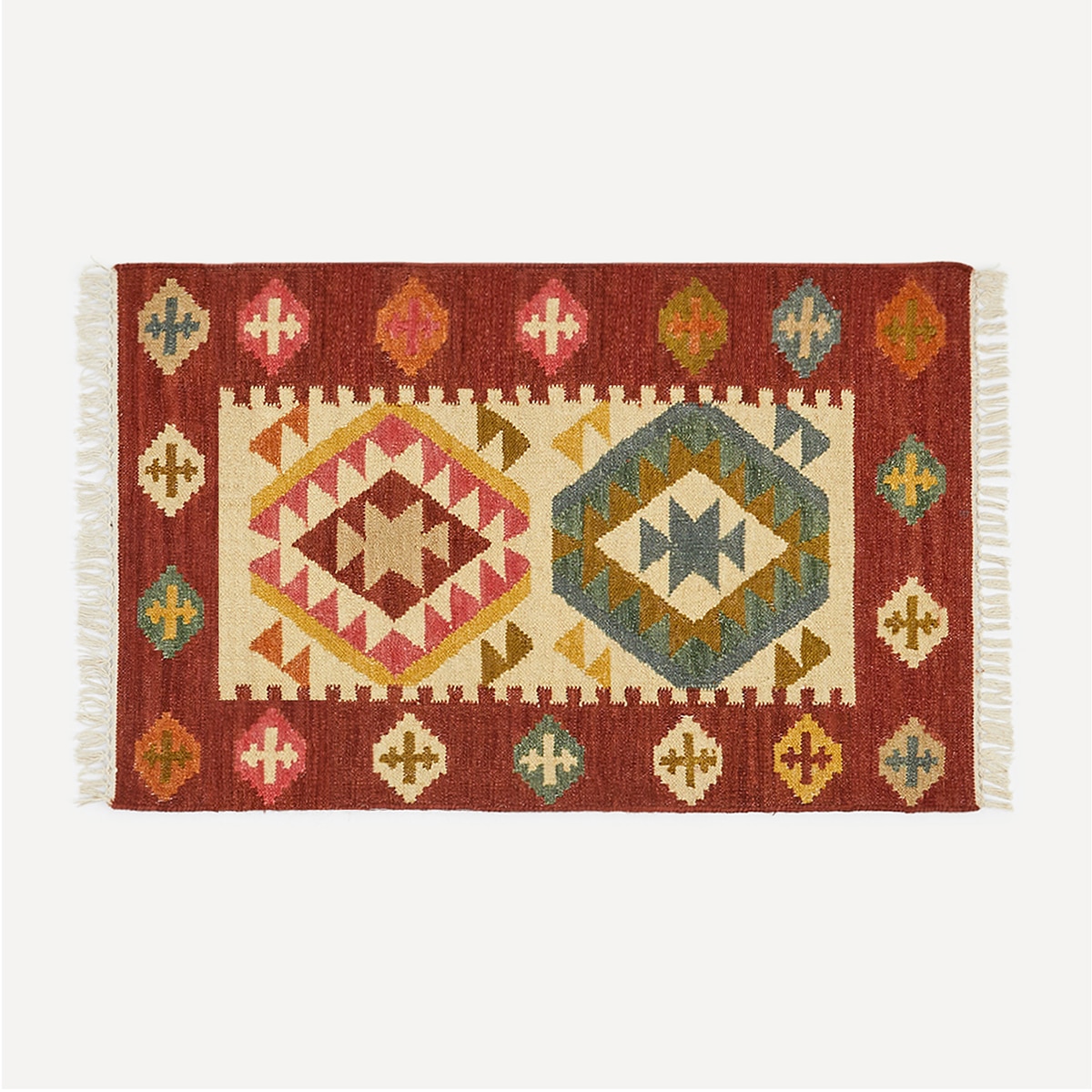 El Corte Inglés - Alfombra Kilim de lana Baikal El Corte Inglés.