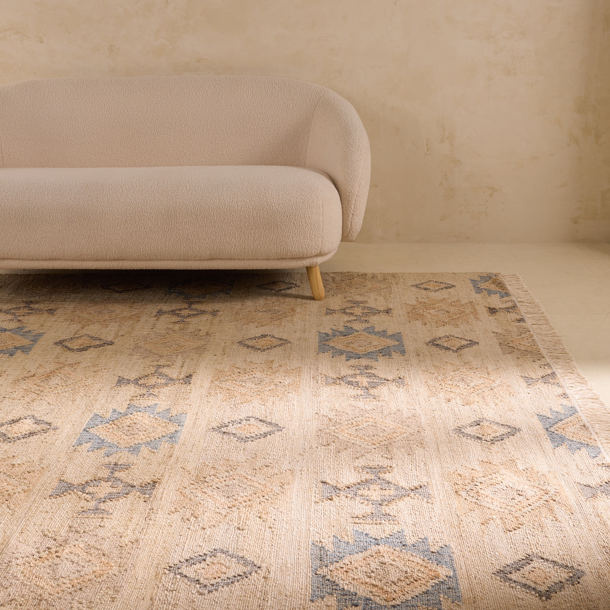 Imagem 0 de Tapete Kilim de Juta Usak