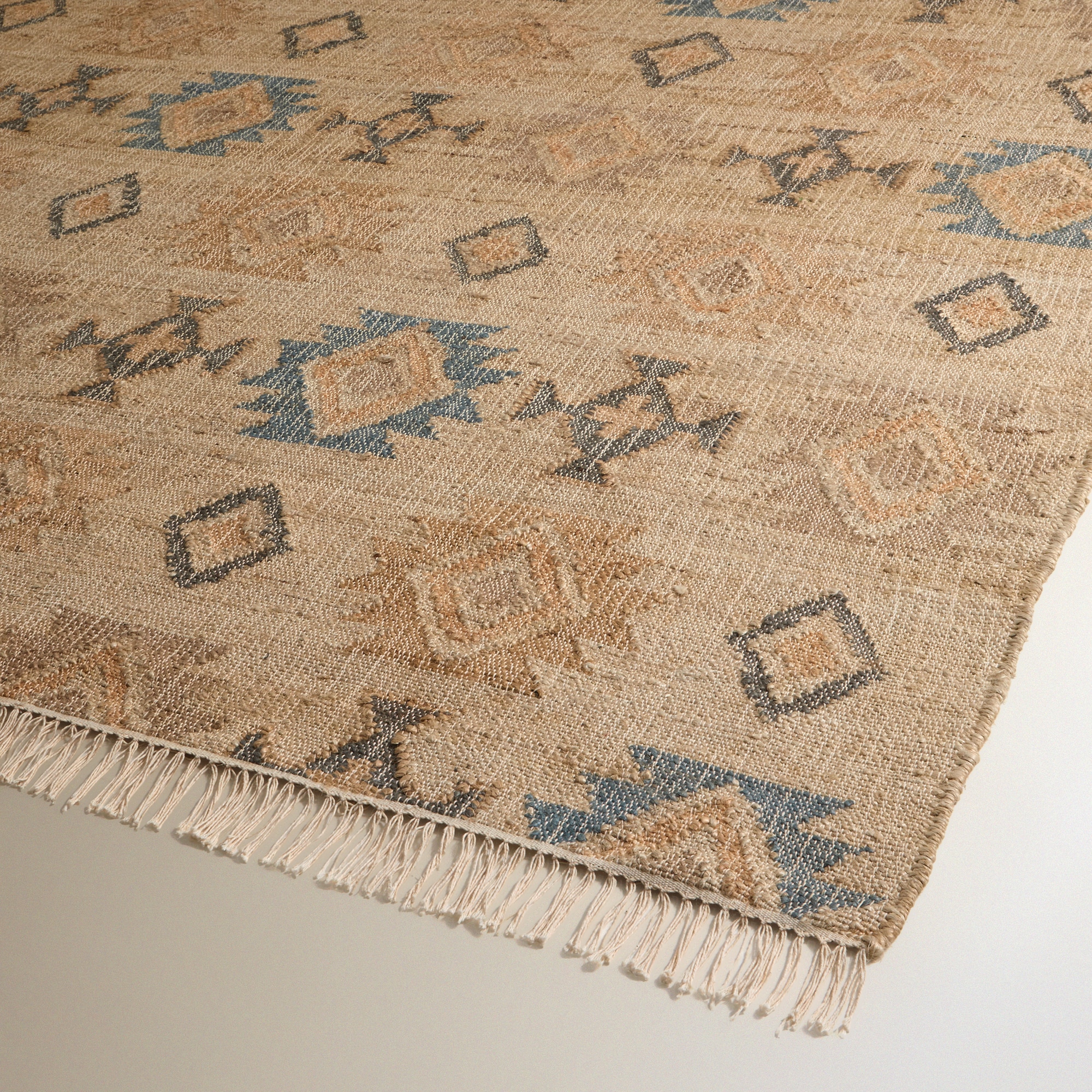 Tapete Kilim de Juta Usak Cru-3