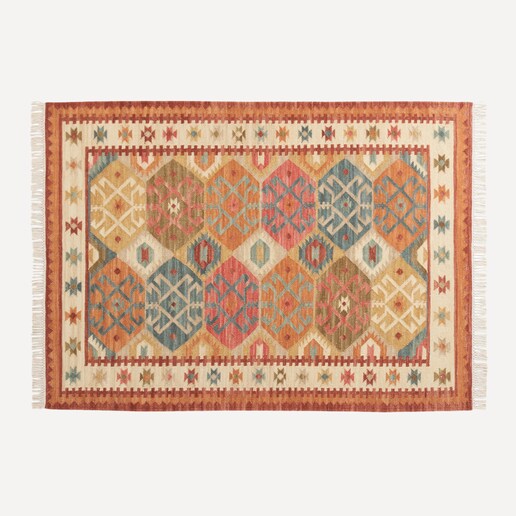 Alfombra Kilim de lana Abakán El Corte Inglés