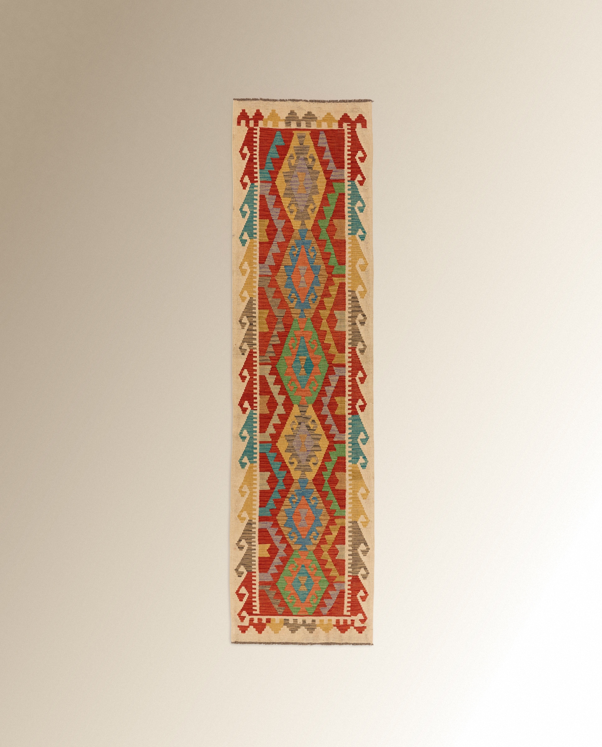 Tapete de Corredor Kilim Smyrna Multicolor-2