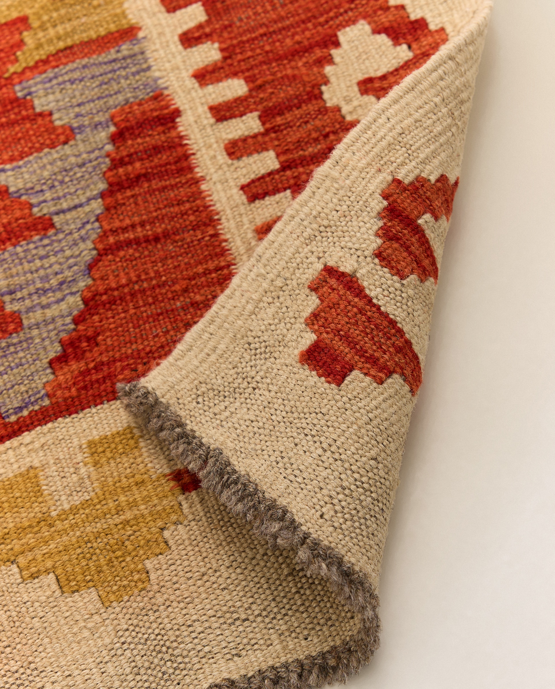 Tapete de Corredor Kilim Smyrna Multicolor-4