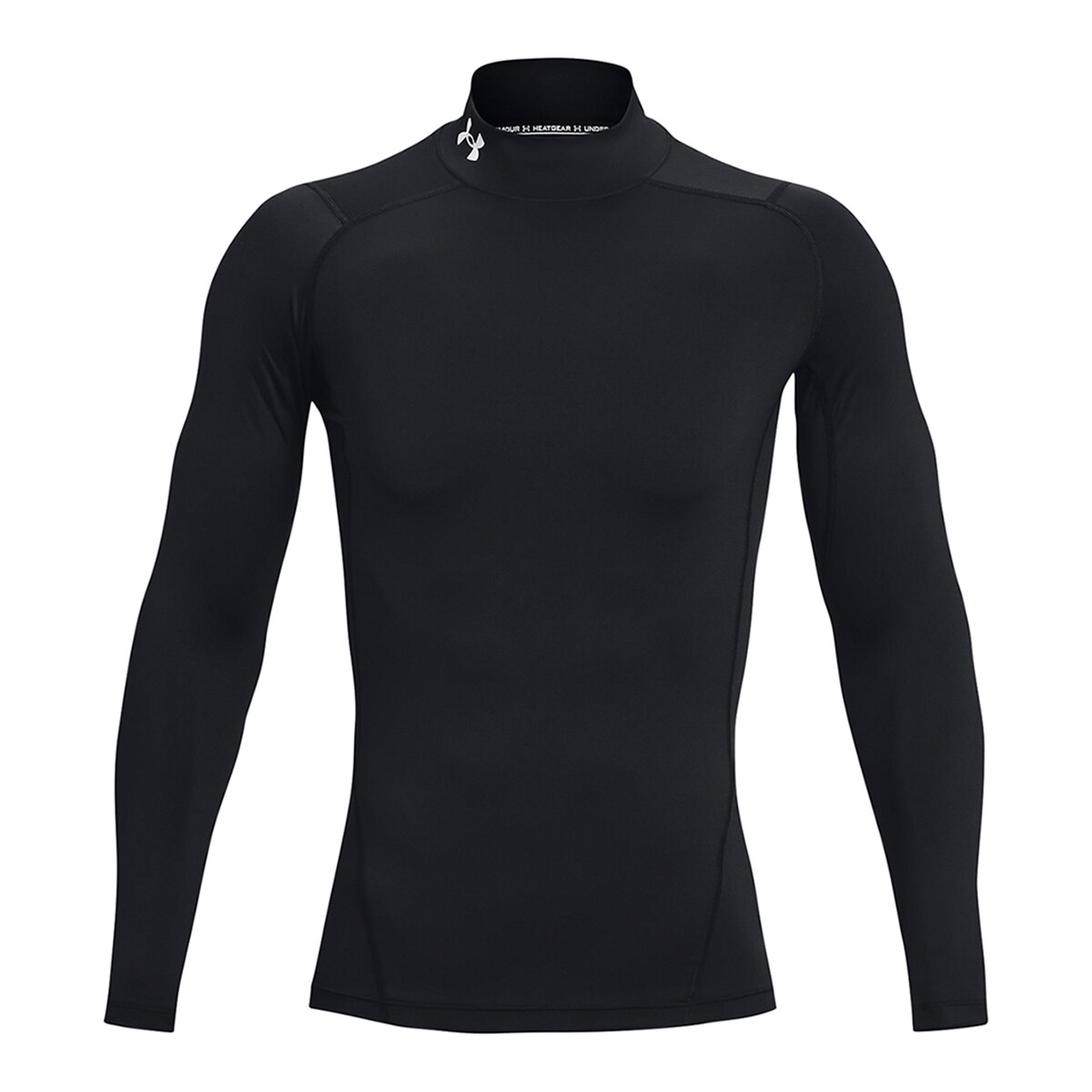 Sweatshirt de Homem UA HG Armour Comp Mock LS Preto / Branco-6