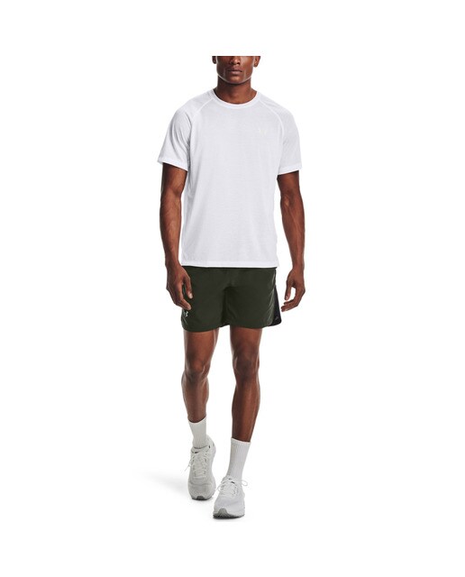 T-shirt de homem Streaker Under Armour Branco-3