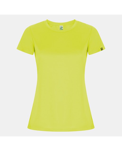 T-shirt de Mulher Imola Woman Amarelo-flúor-1