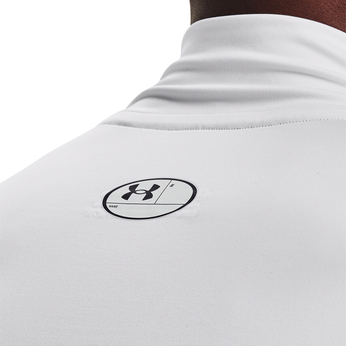 Sweatshirt de Training de Homem UA HG Armour Comp Mock LS Branco-3