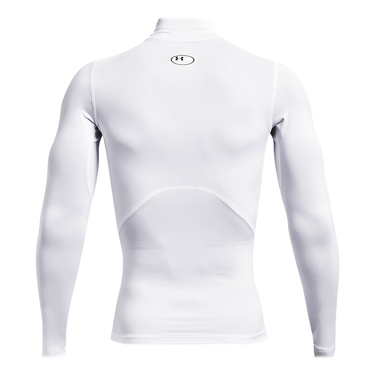 Sweatshirt de Training de Homem UA HG Armour Comp Mock LS Branco-6