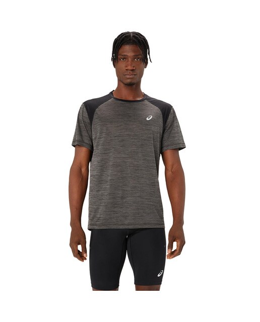T-shirt de Homem Road SS Top Preto-1