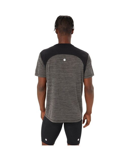 T-shirt de Homem Road SS Top Preto-2